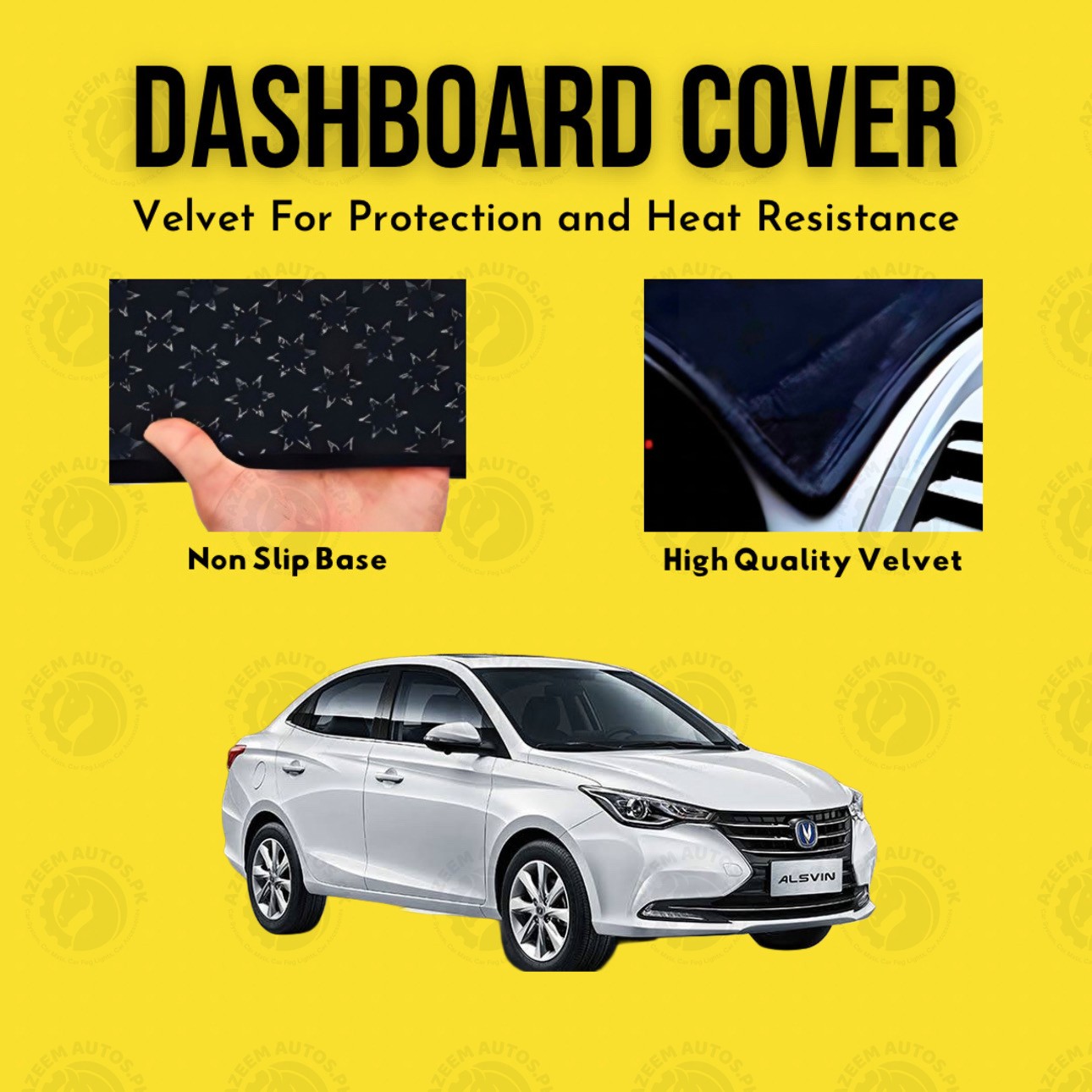 Changan Alsvin 2021-22 Velvet Dashboard Mat