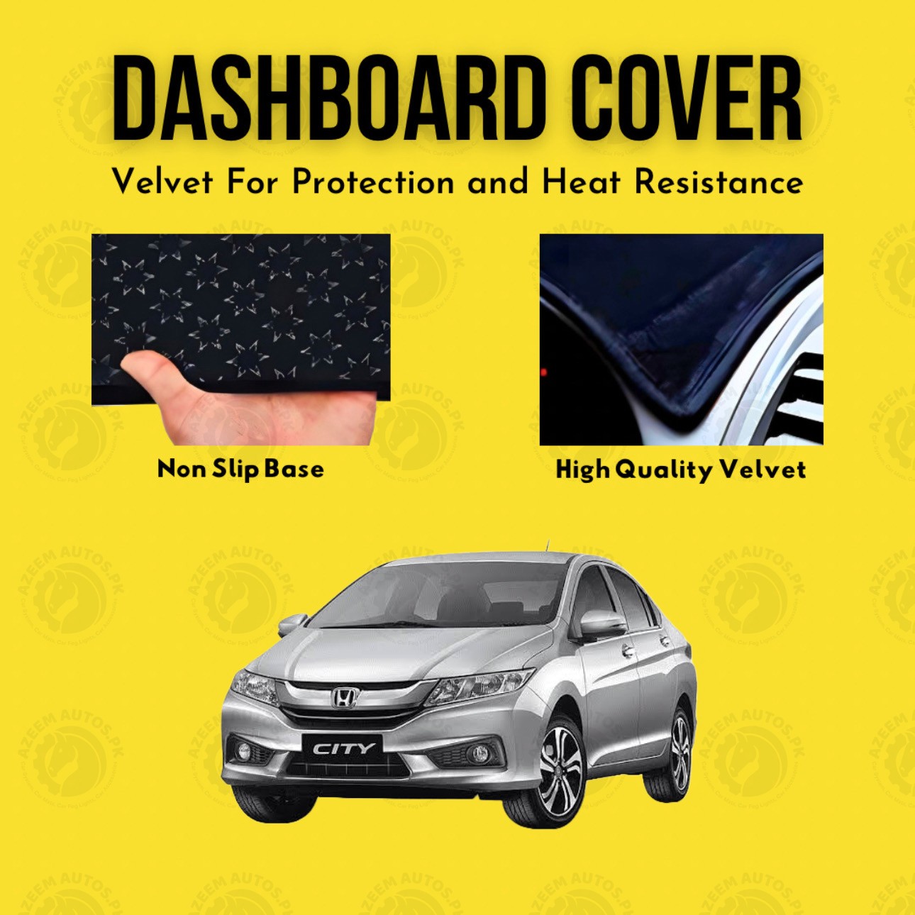 Honda City 2021-22 Velvet Dashboard Mat