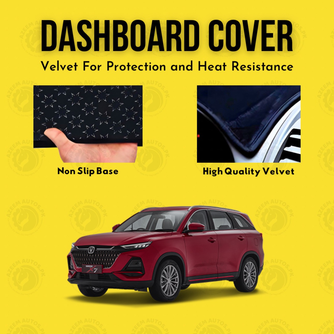 Changan Oshan X7 2022-23 Velvet Dashboard Mat
