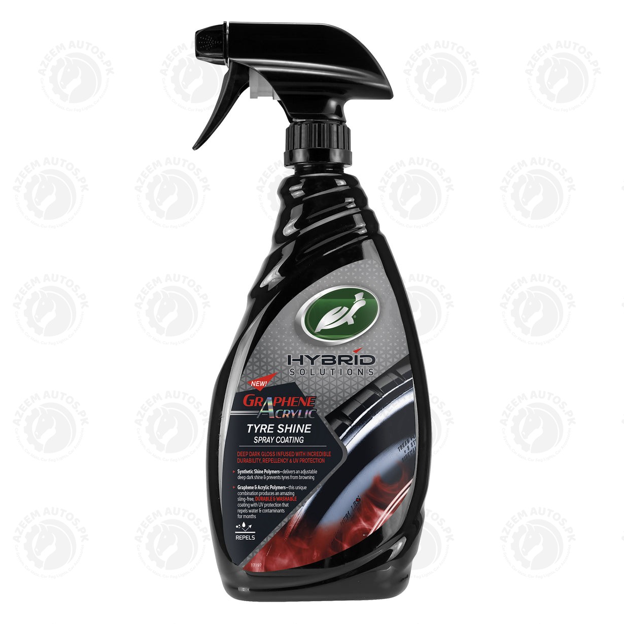 HYBRID SOLUTIONS GRAPHENE ACRYLIC TIRE SHINE SPRAY COATING 680 ML