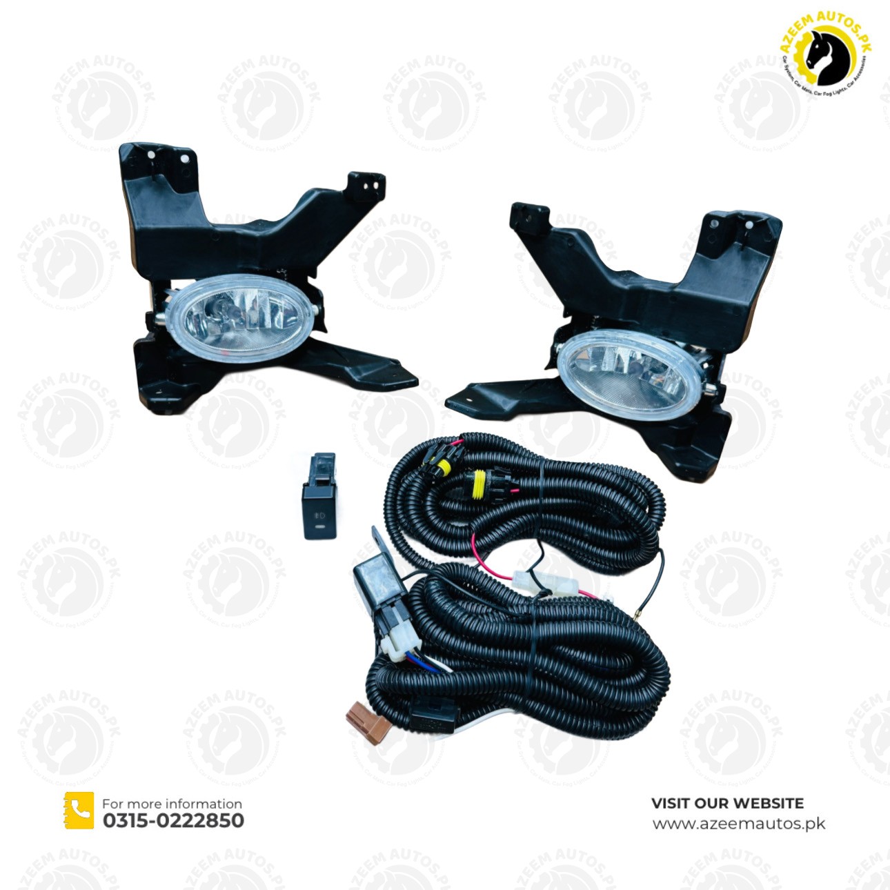 Honda City 2009-2012 Fog Light ROYAL BEMAZ Anti Fog Bumper Light Set