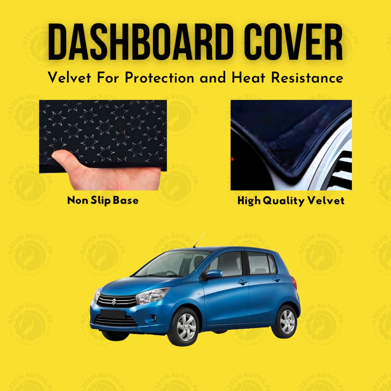 Suzuki Cultus 2017-22 Velvet Dashboard Mat