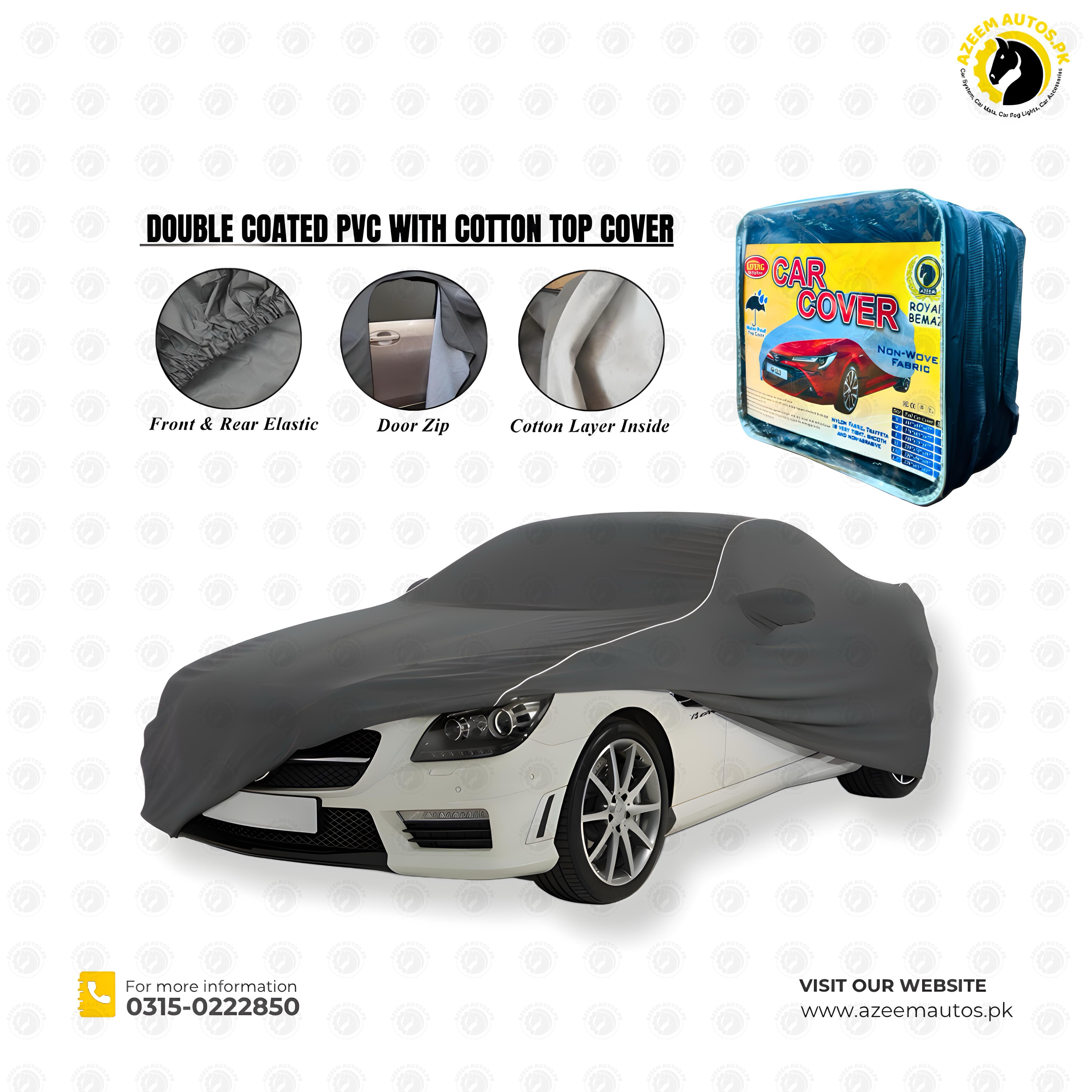 Top Cover Non Woven Luxury Double Cabin | PVC + Cotton