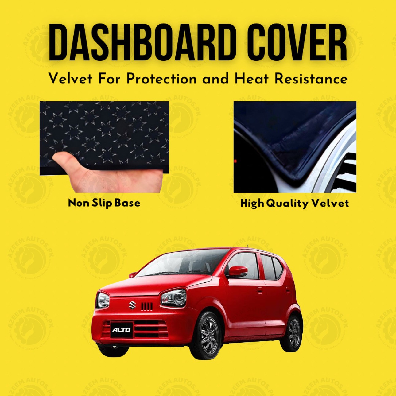 Suzuki Alto 2019-22 Velvet Dashboard Mat