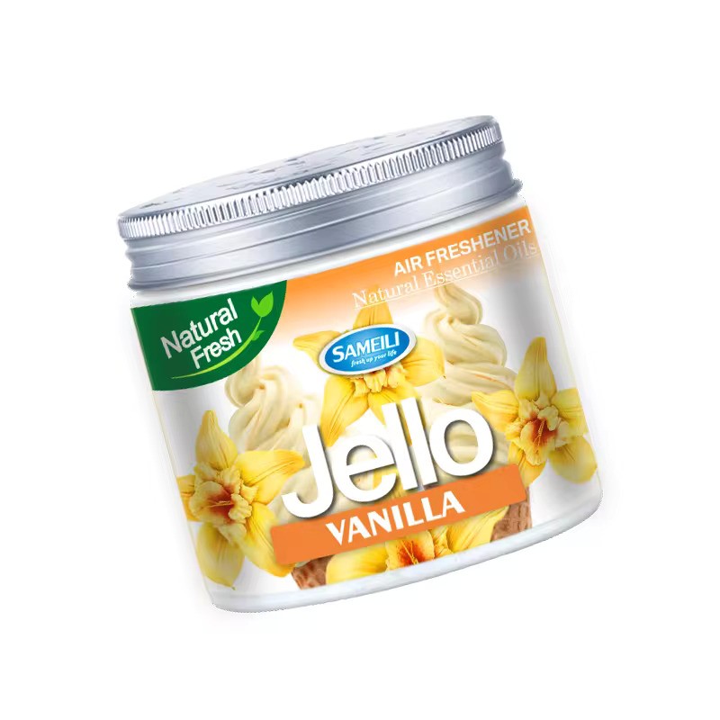 JELLO CAR AIR FRESHENER - VANILLA - 220G