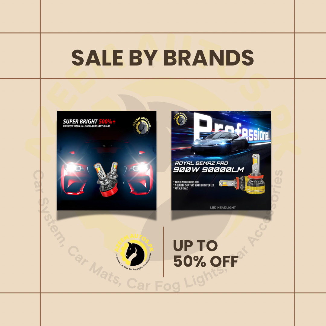 AZEEM AUTOS OFFICIALS LED HEADLIGHT